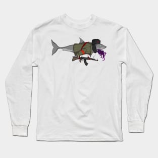 Soviet Shark Long Sleeve T-Shirt